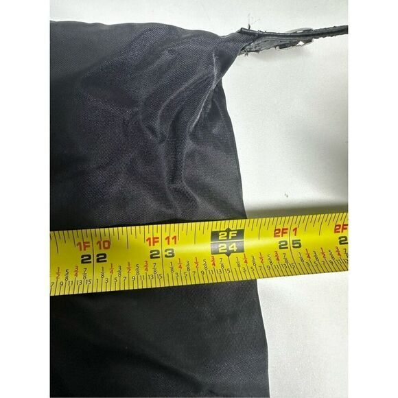 Victoria's Secret Fashion Show London 2014 Carry Tote Duffle Bag Black Silver - Picture 5 of 9